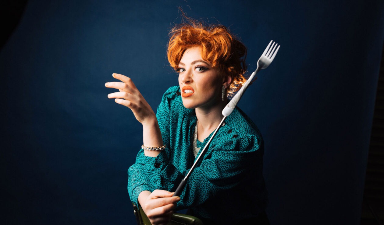 Comedian Frankie McNair will present 'An Evening with Tabitha Booth' during Feast Festival. Photo: Supplied