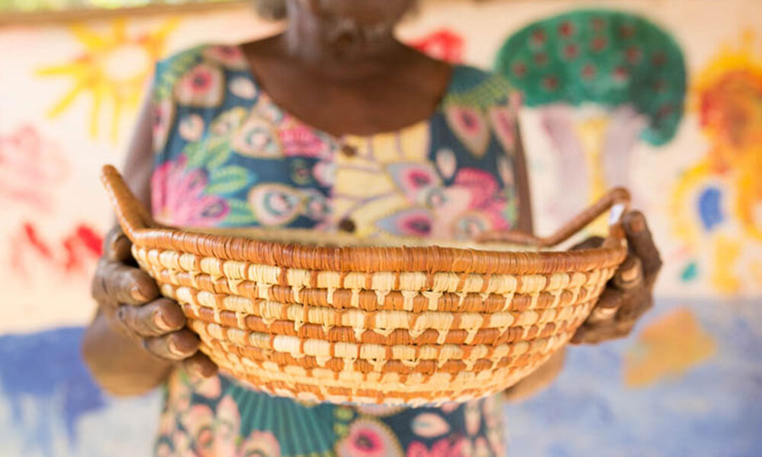 Thousands of works by First Nations artists across Australia will be for sale in the Tarnanthi Art Fair. Photo courtesy Numbulwar Numburindi Arts