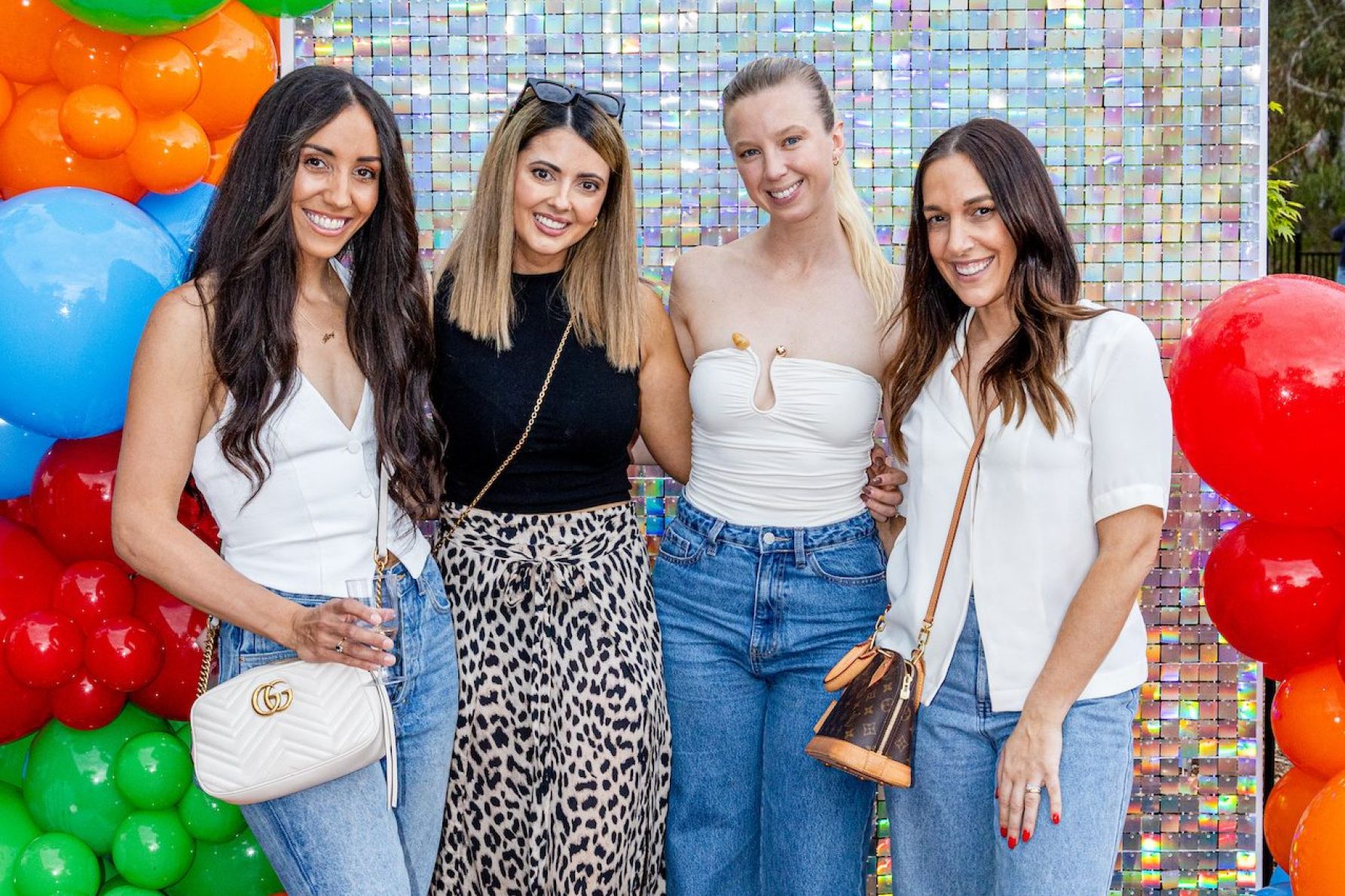 Amy Sandery, Vicki Vetesse, Ashley Sutherland and Maree Hopgood