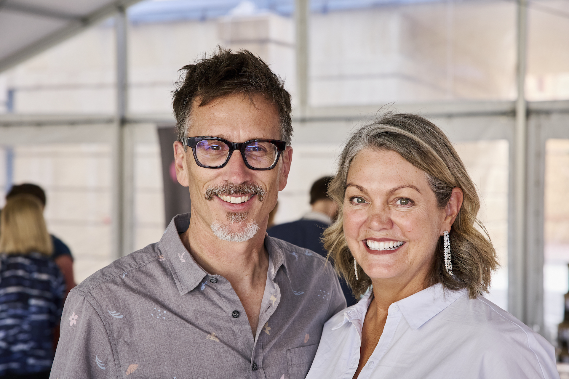 Adrian Tisato and Jodi Glass