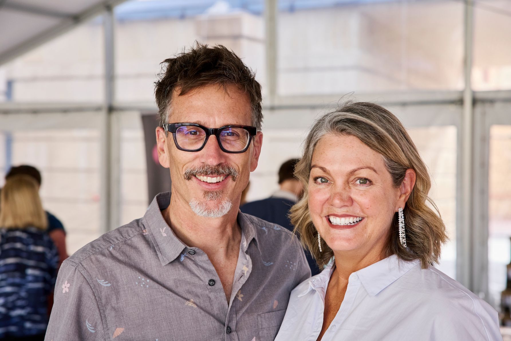Adrian Tisato and Jodi Glass