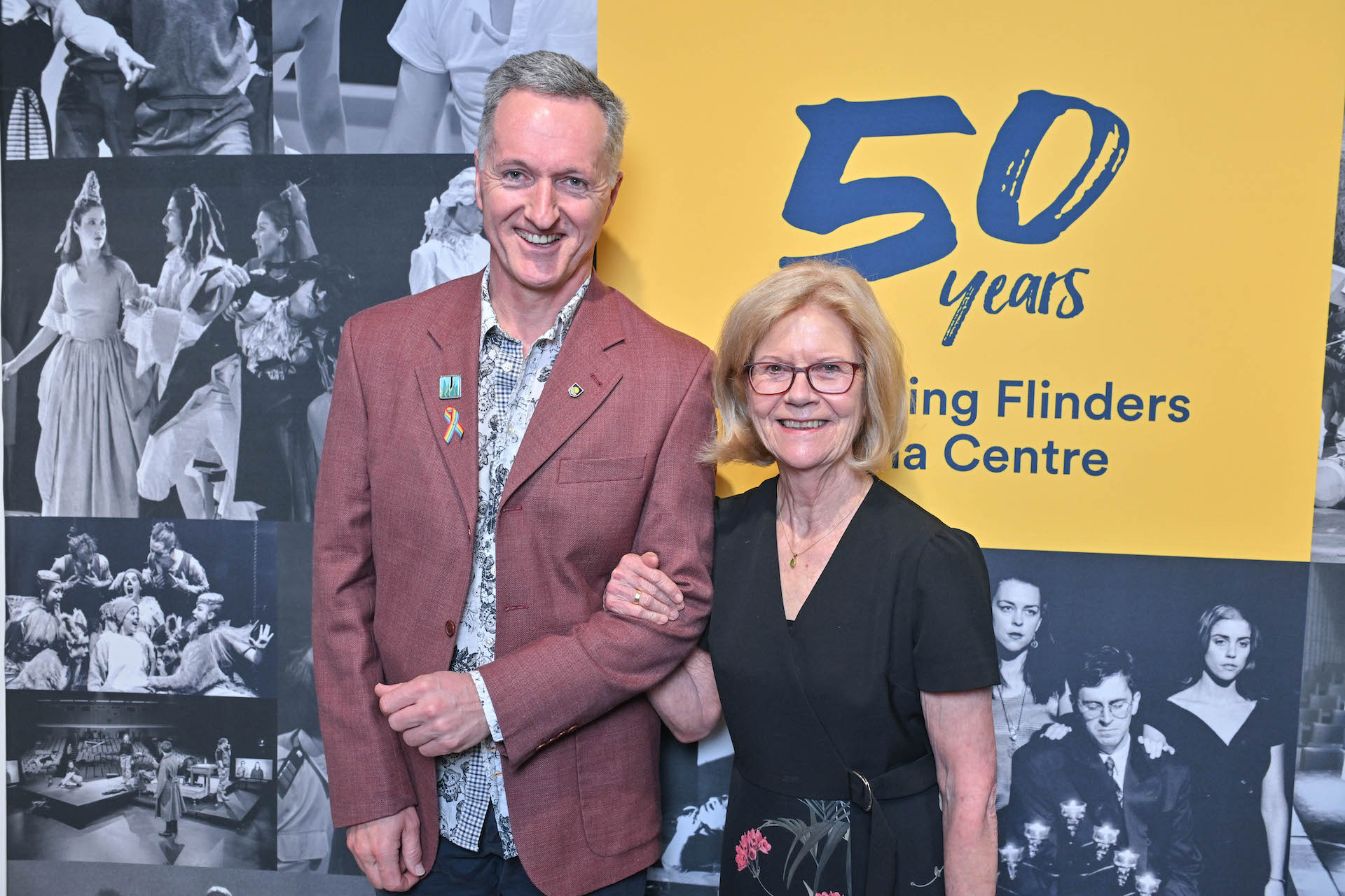 Sean Parsonage and Helen Leake