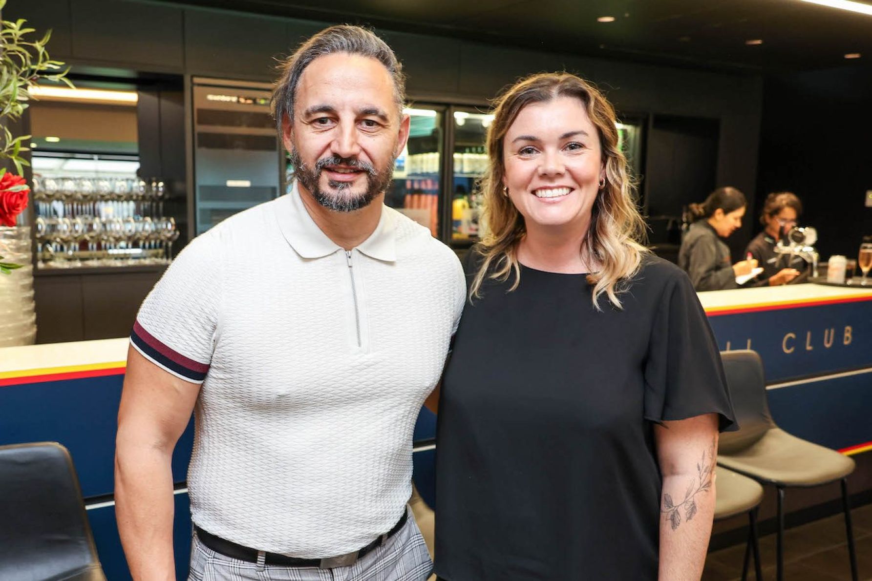 Jamie Kritharas and Shannen Middleton