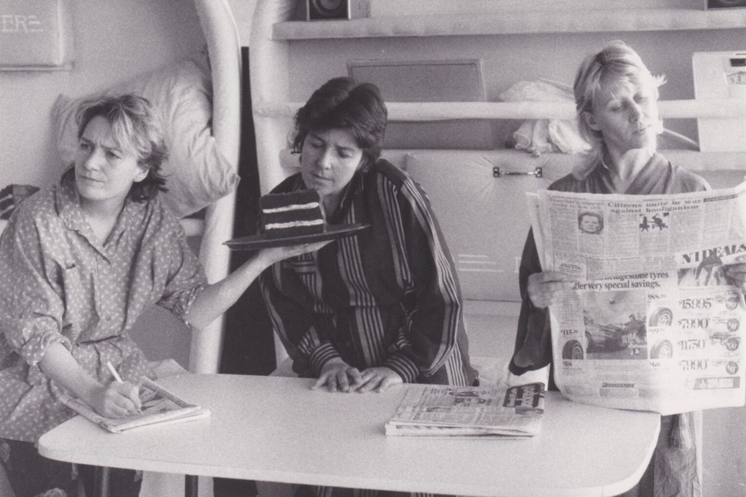 Vitalstatistix co-founders Roxxy Bent, Margie Fischer and Ollie Black. Photo: Supplied