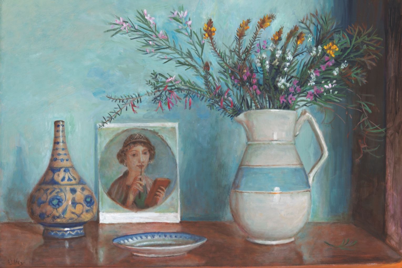 Margaret Olley's Sunday Flowers sold for $925 in 1977 and is now for sale for $125,000, says art dealer Philip Bacon.