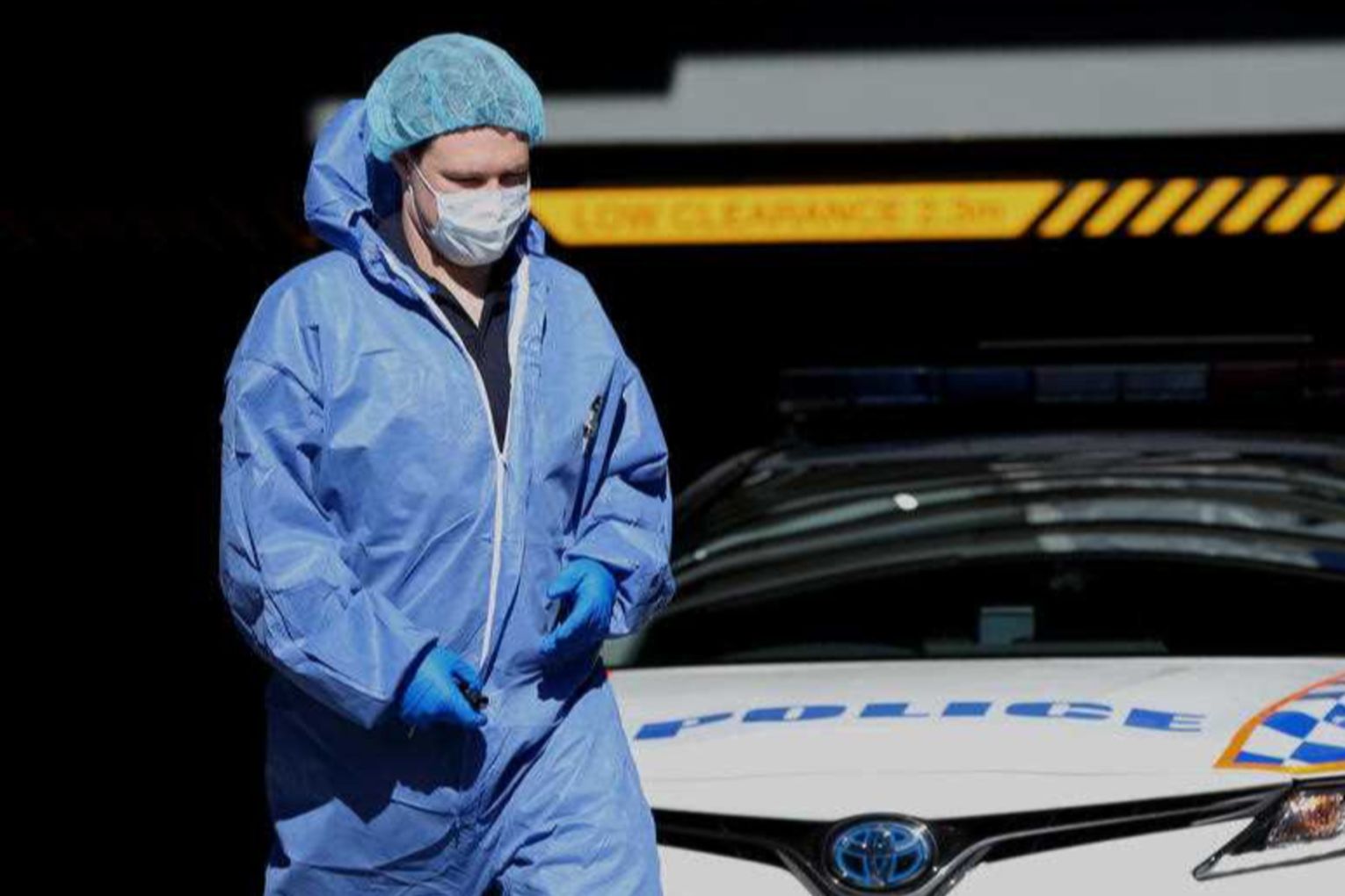 A detective has testified about smelling a dead body when a tool box was opened. Photo: Danny Casey/AAP
