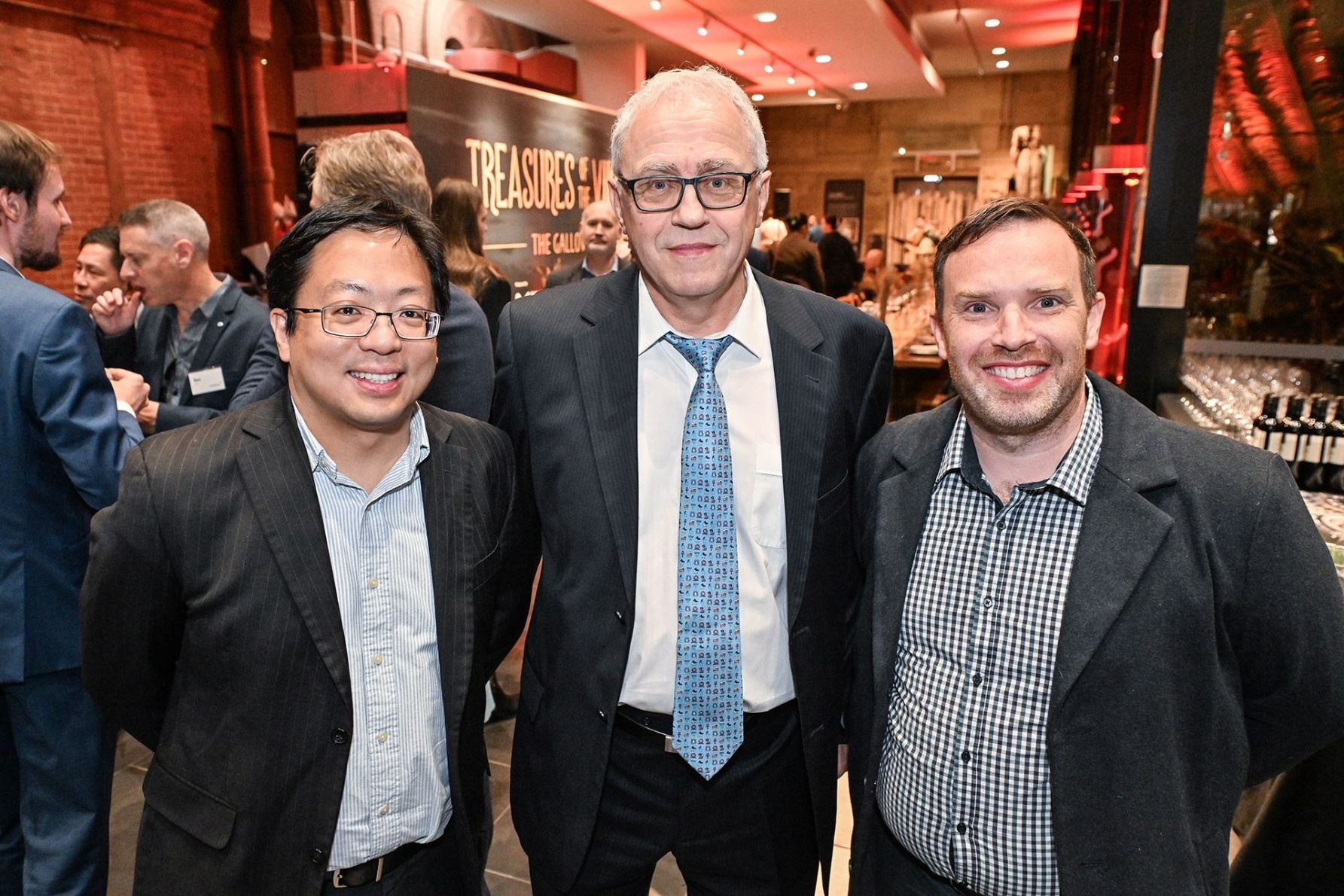 Kin Seong Leong, Laurence Stamatescu and David Bey