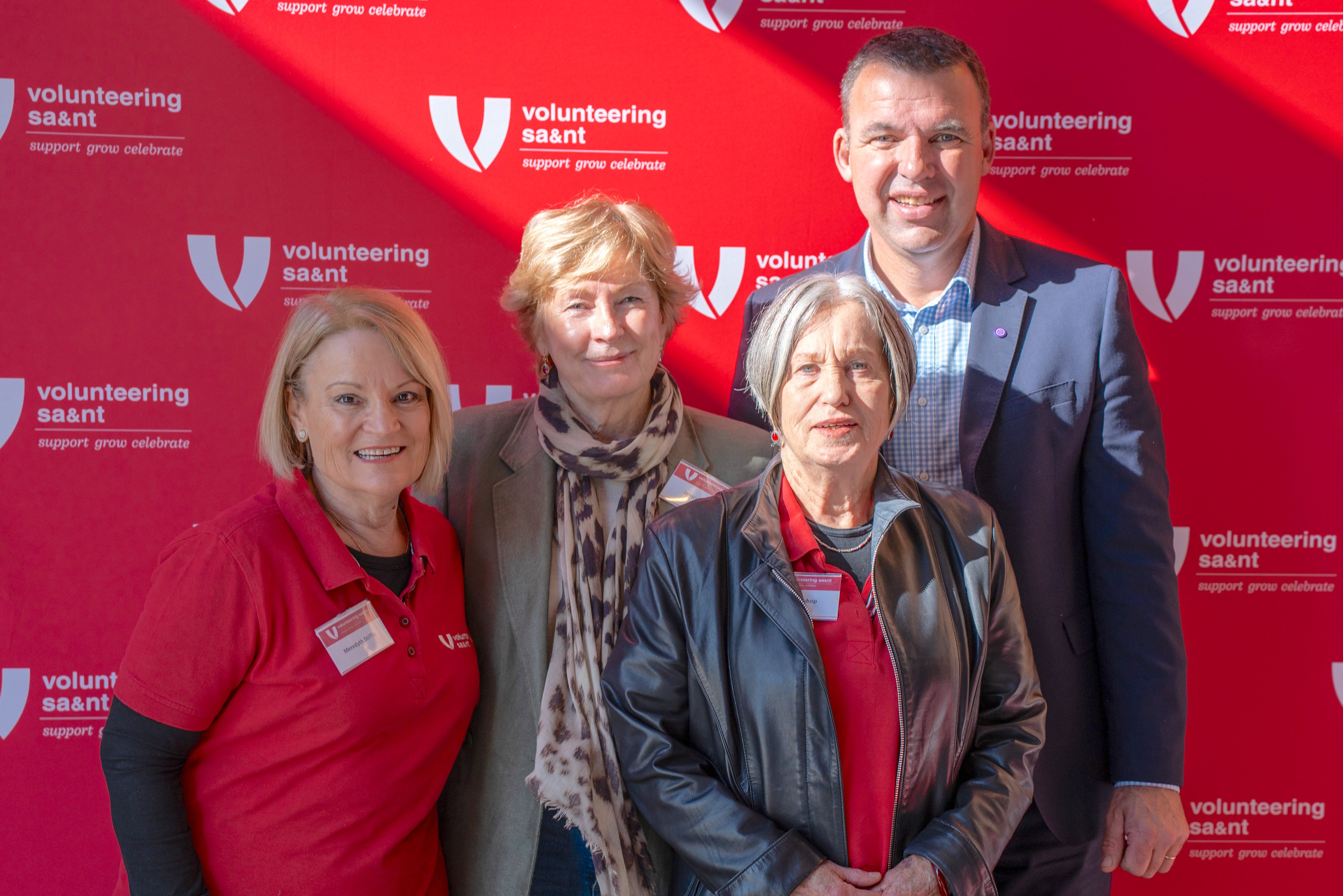 Meredyth Stiffle, Janice Bassett and Kaye Bishop and Hamilton Calder