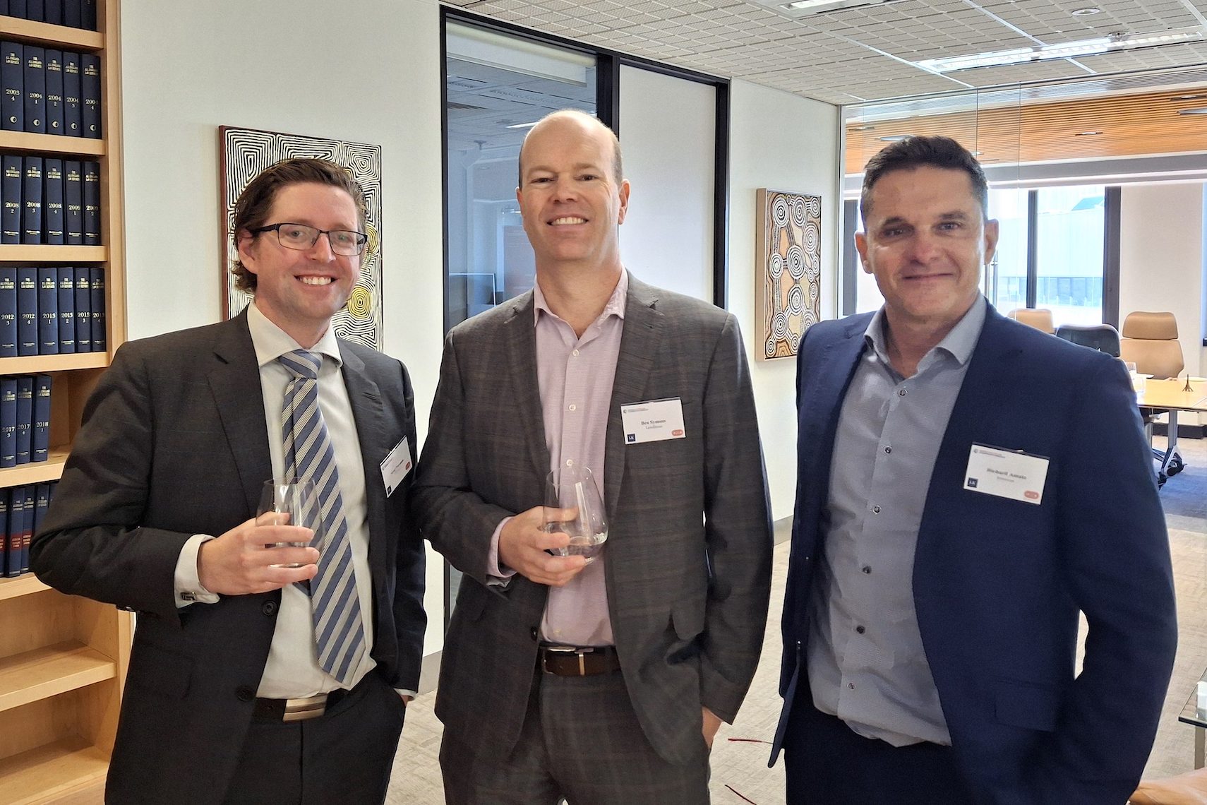 Scott Foreman, Ben Symons and Richard Amato