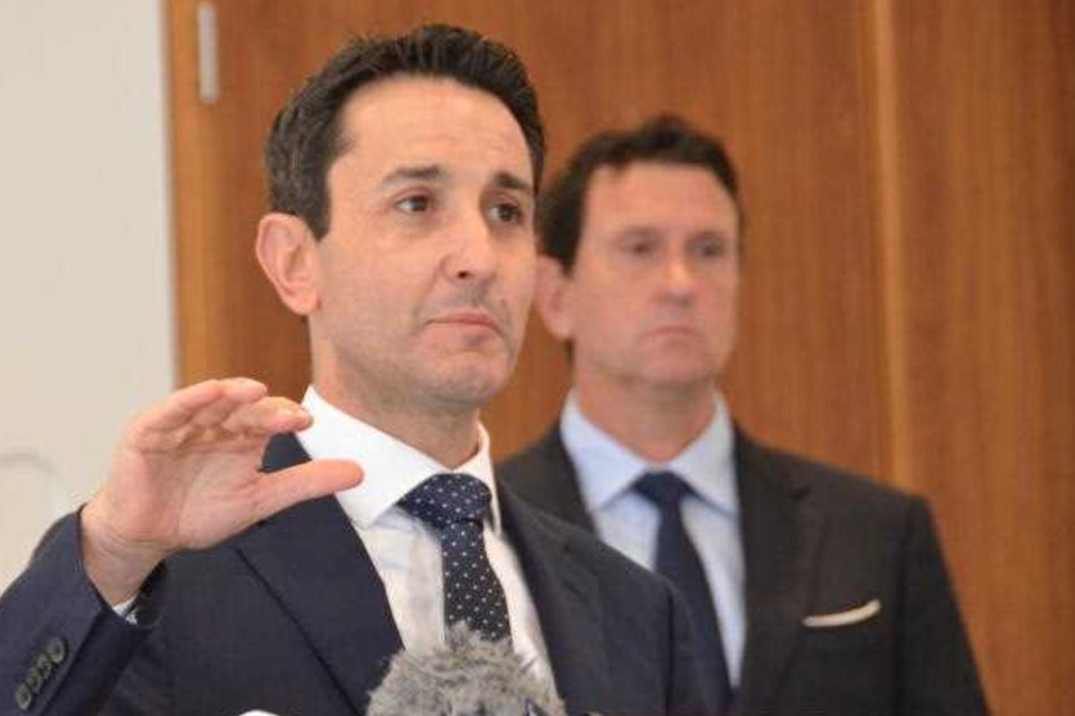 Queensland Premier David Crisafulli says he doesn't answer to the UN: 'I answer to Queenslanders'. Photo: Fraser Barton/AAP