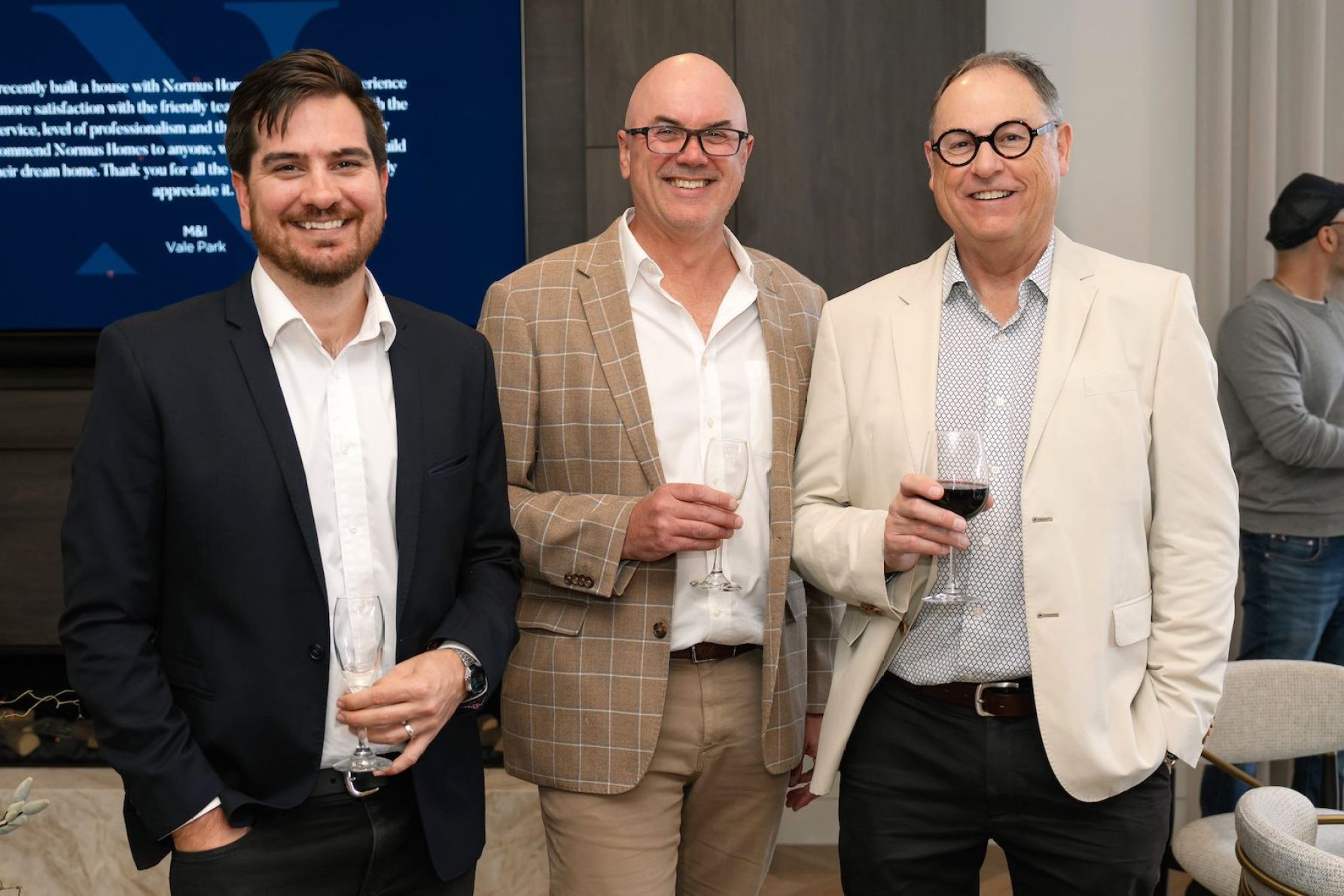 Anthony Hogg, Jeremy Clapp and Matthew Loftes