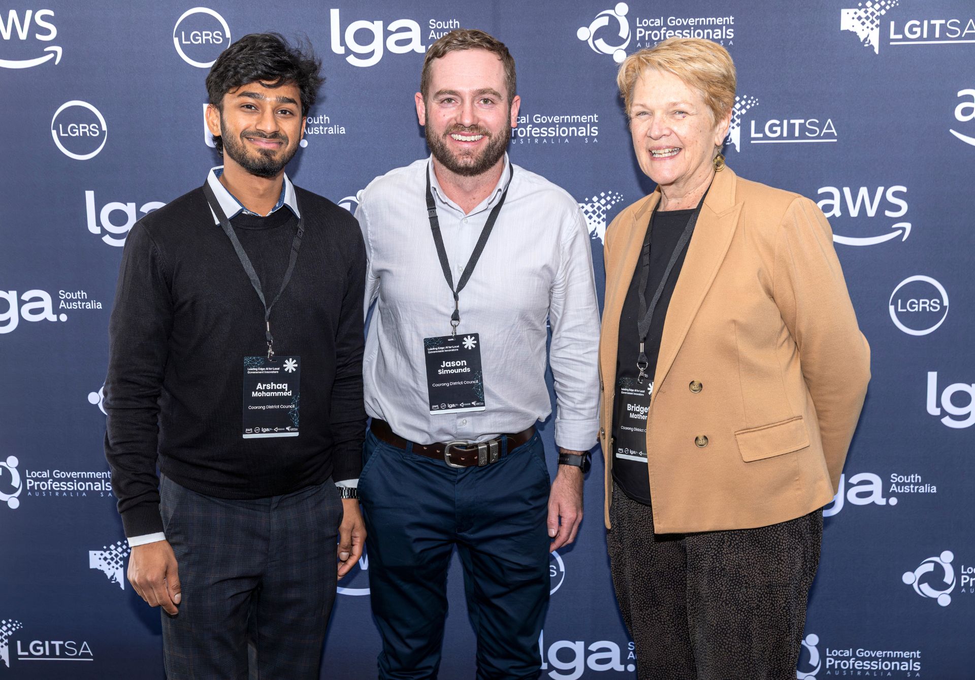 Arshaq Mohammed, Jason Simounds and Bridget Mather