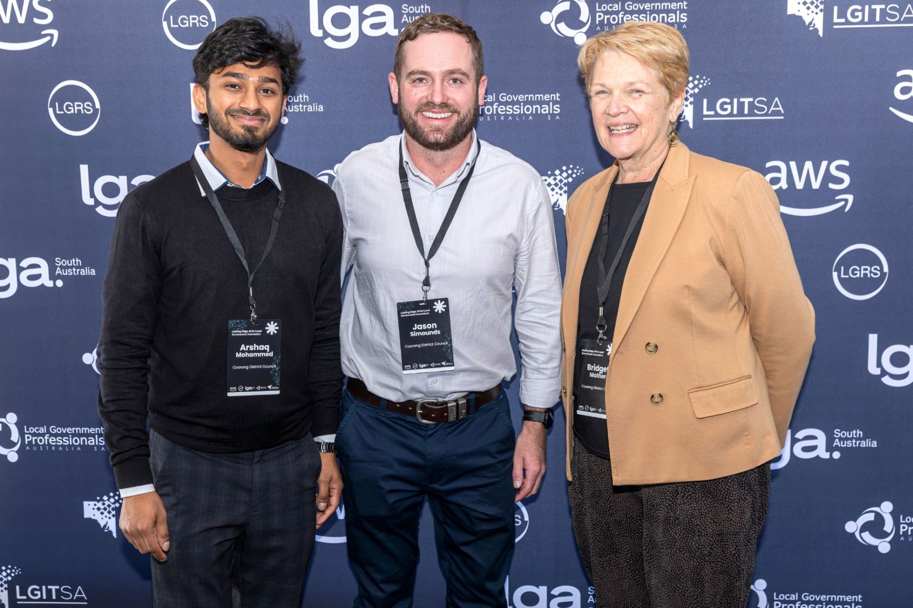 Arshaq Mohammed, Jason Simounds and Bridget Mather