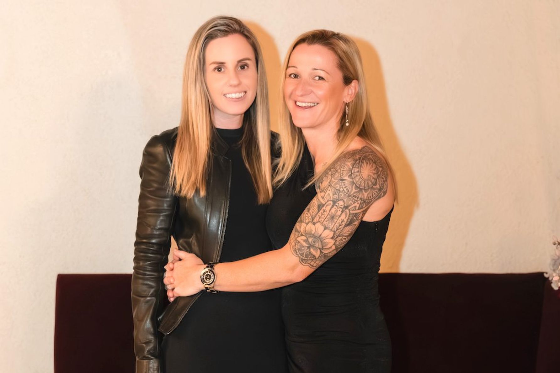 Hannah Georgeson and Kelly Rourke