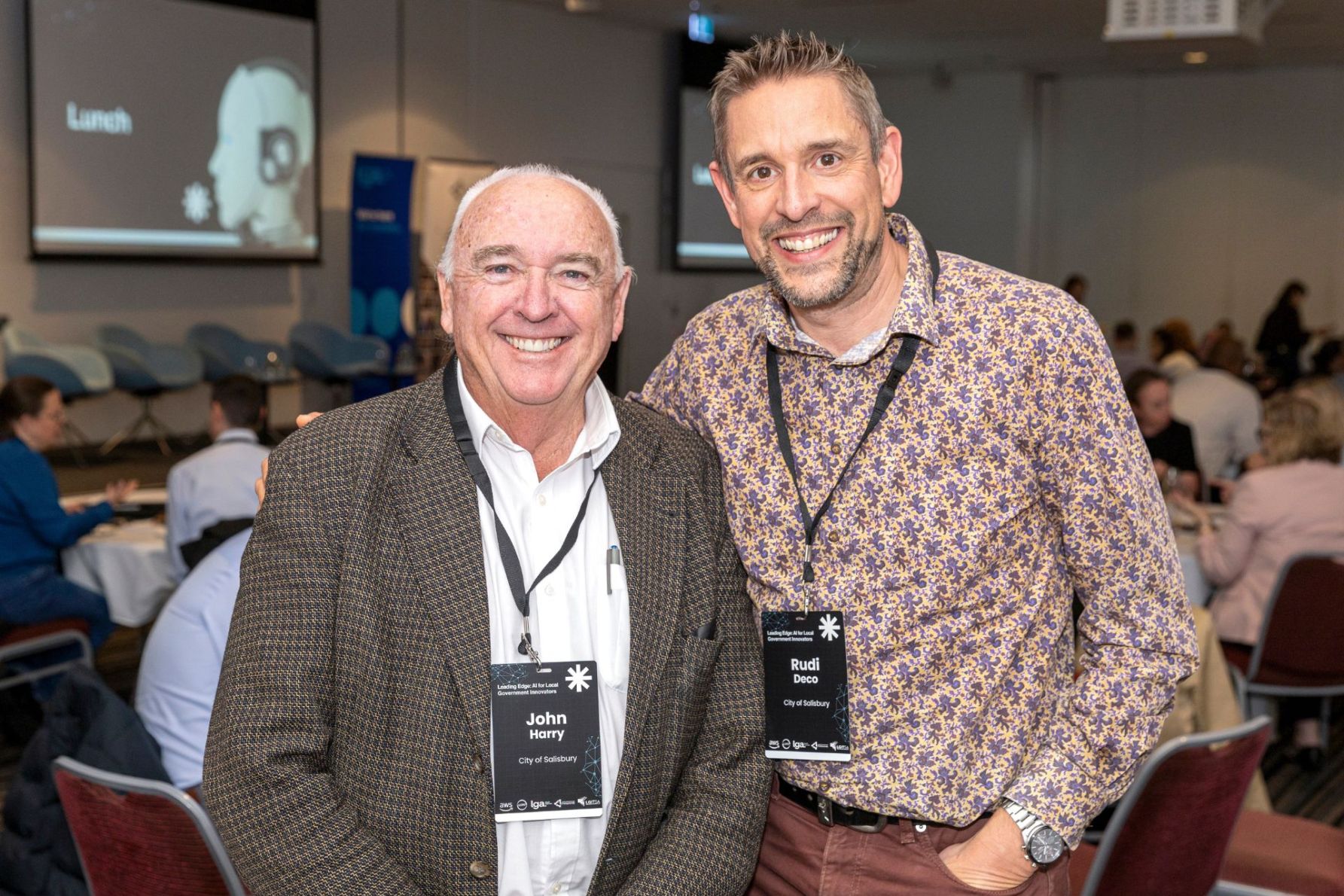 John Harry and Rudi Deco