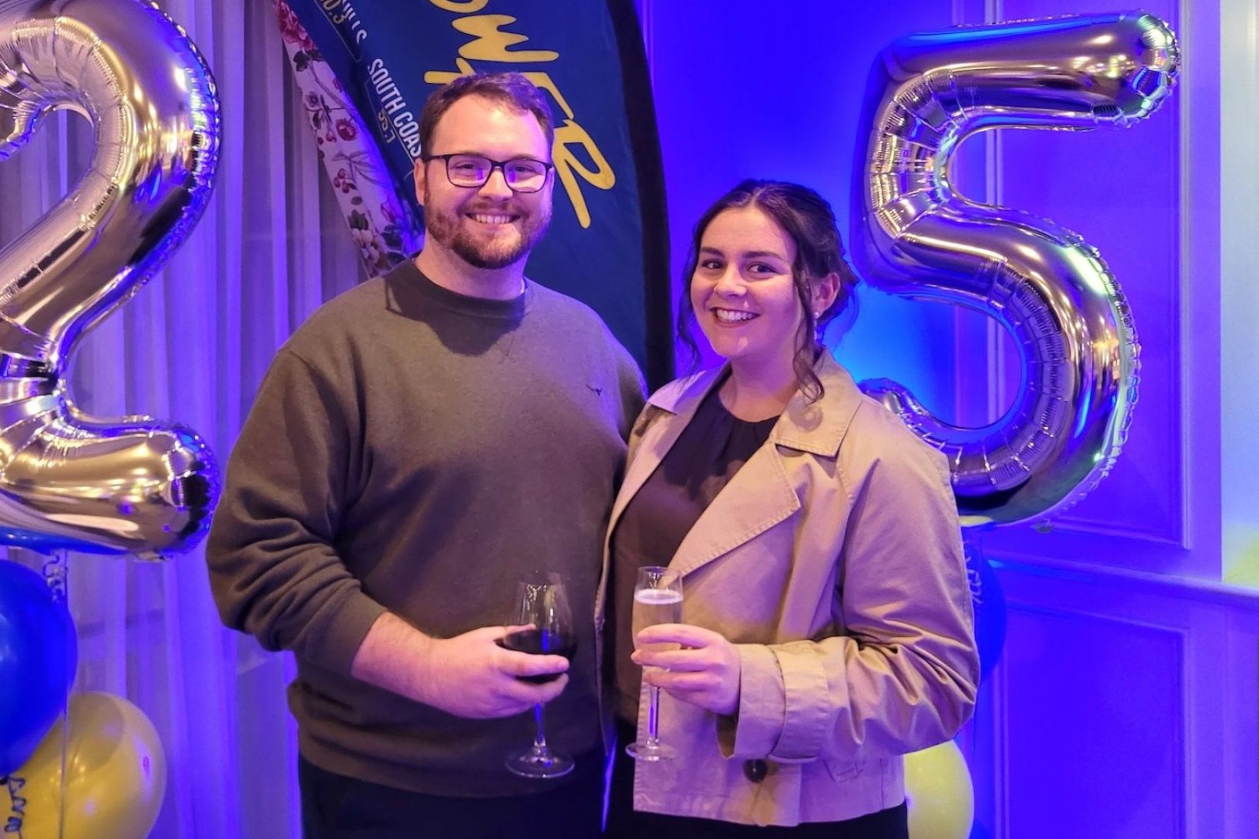 Thomas Tabe and Chelsea Barber