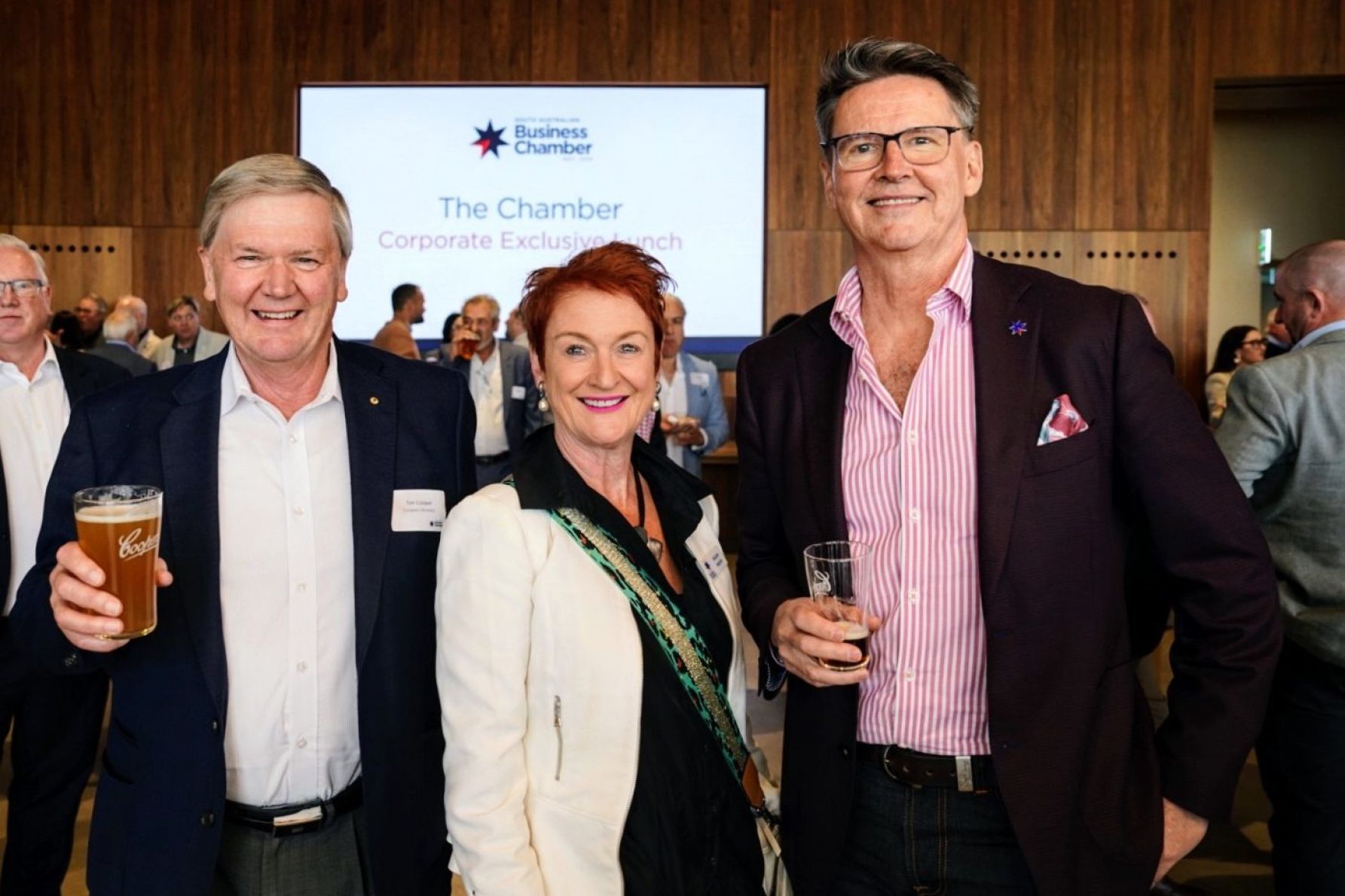 Tim Cooper, Nicola Martin and Andrew Kay