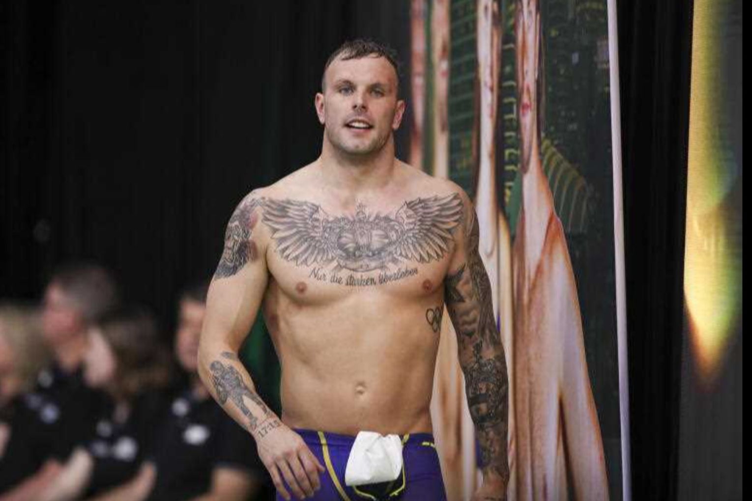 Kyle Chalmers looks content after another blistering time in the men's 100m freestyle. Photo: Matt Turner/AAP