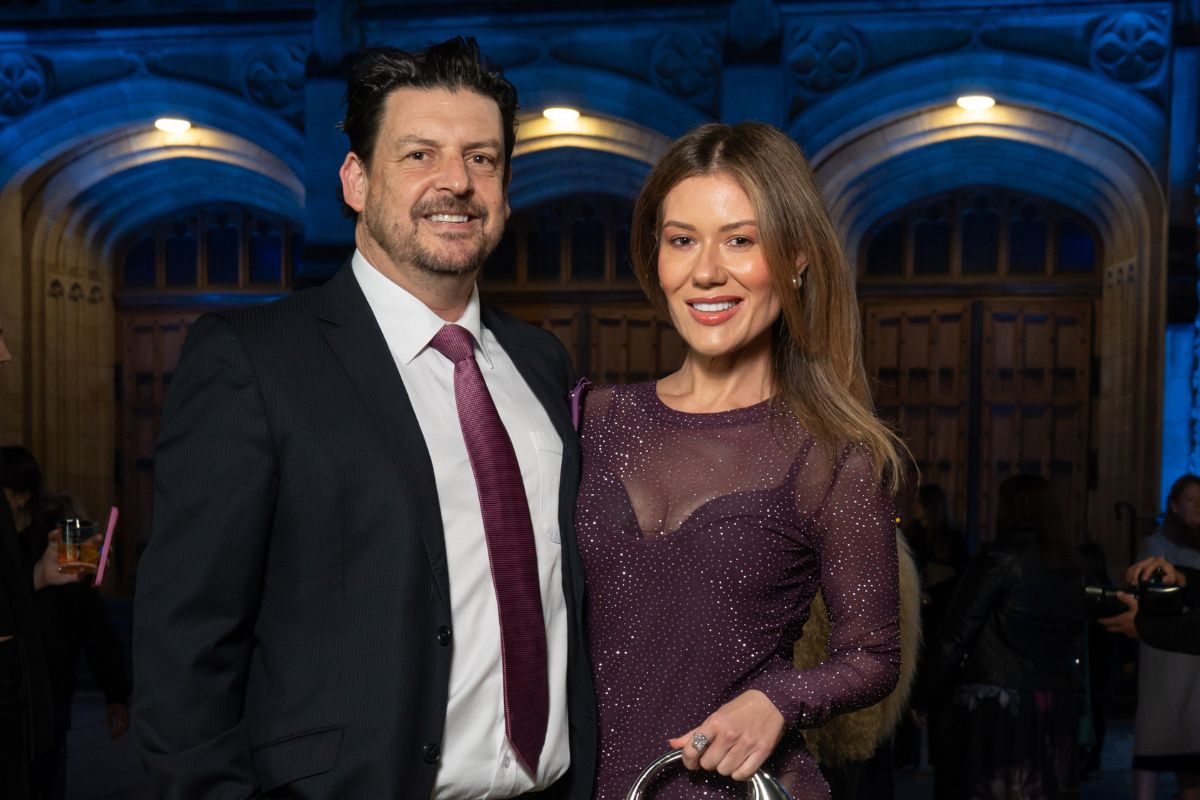 Luke Rowley and Kym Hodgkinson