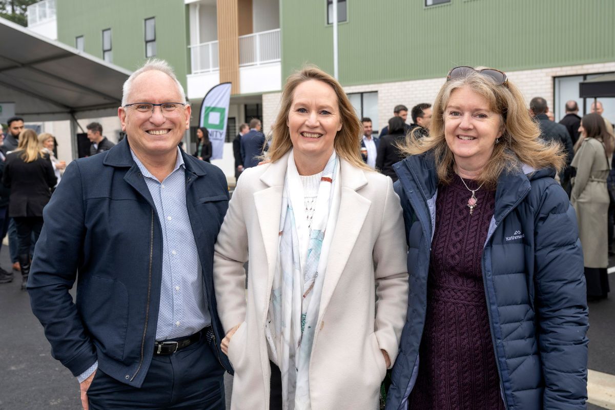 Warrick Dillon, Sacha Wainwright and Lisa Allison